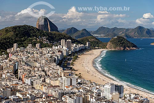  General view of Copacabana neighborhood from Cantagalo Hill  - Rio de Janeiro city - Rio de Janeiro state (RJ) - Brazil