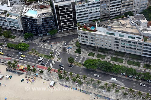  Aerial photo of the corner of Vieira Souto Avenue with Joaquim Nabuco Street
  - Rio de Janeiro city - Rio de Janeiro state (RJ) - Brazil