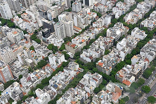  Aerial photo of the buildings - Ipanema neighborhood  - Rio de Janeiro city - Rio de Janeiro state (RJ) - Brazil