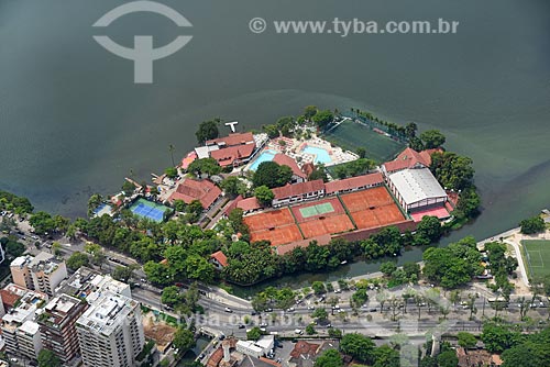  Aerial photo of the Piraque Naval Club (1940)  - Rio de Janeiro city - Rio de Janeiro state (RJ) - Brazil