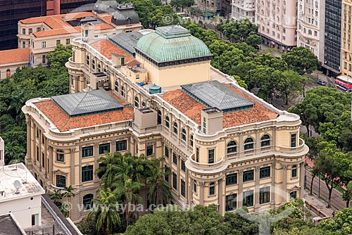  Top view National library  - Rio de Janeiro city - Rio de Janeiro state (RJ) - Brazil