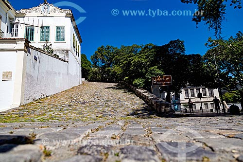  View of the Ladeira da Misericordia (Misericordia Slope) with the Our Lady of Good Success Church (1780) to the left  - Rio de Janeiro city - Rio de Janeiro state (RJ) - Brazil