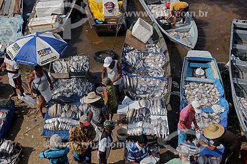  Fish on sale - Manaus Moderna Port  - Manaus city - Amazonas state (AM) - Brazil