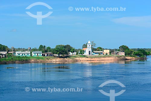  View of the Santa Isabel do Rio Negro city from Negro River  - Santa Isabel do Rio Negro city - Amazonas state (AM) - Brazil
