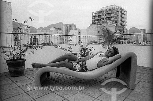  Detail of Caetano Veloso singer  - Rio de Janeiro city - Rio de Janeiro state (RJ) - Brazil