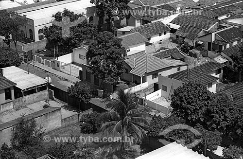  General view of the street with contamination focus after accident with cesium-137 - Central Sector of Goiania city  - Goiania city - Goias state (GO) - Brazil