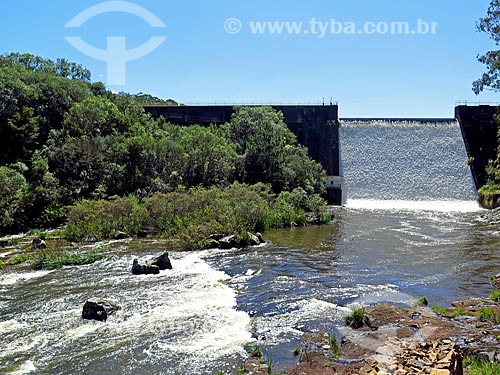  View of Divisa Dam - part of the Salto System  - Sao Francisco de Paula city - Rio Grande do Sul state (RS) - Brazil