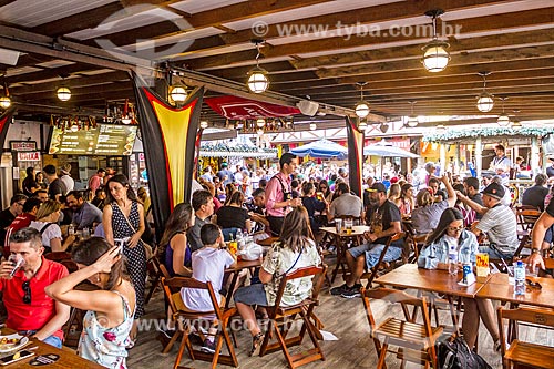  Inside of restaurant - Oktoberfest 2018 - Vila Germanica Park  - Blumenau city - Santa Catarina state (SC) - Brazil