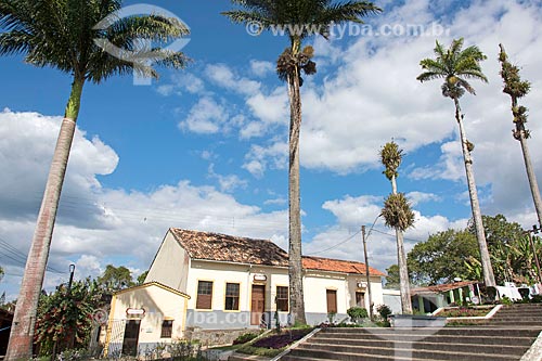  Facade of parish house of the Our Lady of the Conception Mother Church  - Guaramiranga city - Ceara state (CE) - Brazil