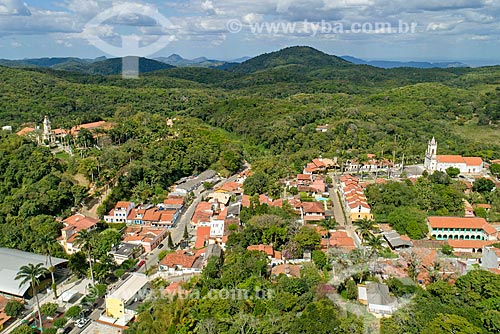  Picture taken with drone of the Guaramiranga city  - Guaramiranga city - Ceara state (CE) - Brazil