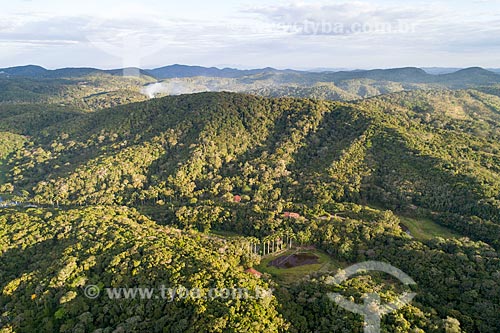  Picture taken with drone of the Baturite Mountain Range Environmental Protection Area  - Guaramiranga city - Ceara state (CE) - Brazil