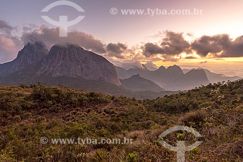  General view of the Tres Picos State Park during the sunset  - Teresopolis city - Rio de Janeiro state (RJ) - Brazil