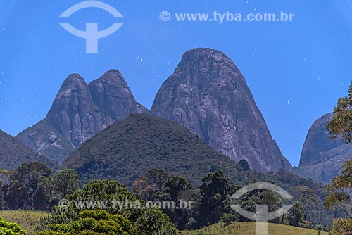  View of the Tres Picos de Salinas (Three Peaks of Salinas) - Tres Picos State Park  - Teresopolis city - Rio de Janeiro state (RJ) - Brazil