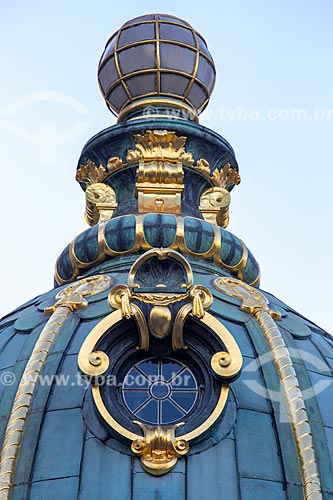  Detail of cupola of the Municipal Theater of Rio de Janeiro (1909)  - Rio de Janeiro city - Rio de Janeiro state (RJ) - Brazil