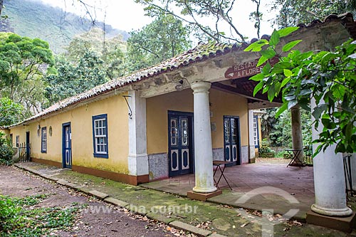  Side facade of the A Floresta Restaurant (The Forest) - Tijuca National Park  - Rio de Janeiro city - Rio de Janeiro state (RJ) - Brazil