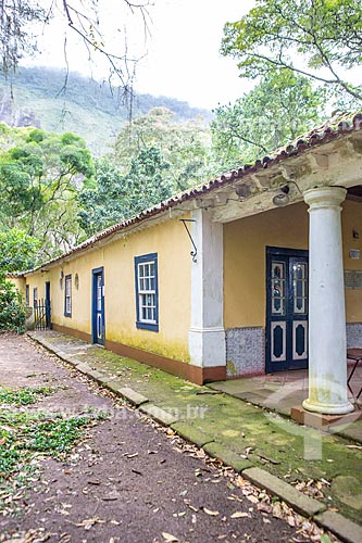  Side facade of the A Floresta Restaurant (The Forest) - Tijuca National Park  - Rio de Janeiro city - Rio de Janeiro state (RJ) - Brazil