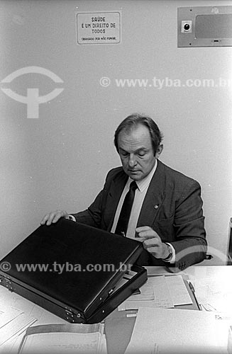  Bernardo Cabral - rapporteur of the 1987 Constituent Assembly  - Brasilia city - Distrito Federal (Federal District) (DF) - Brazil