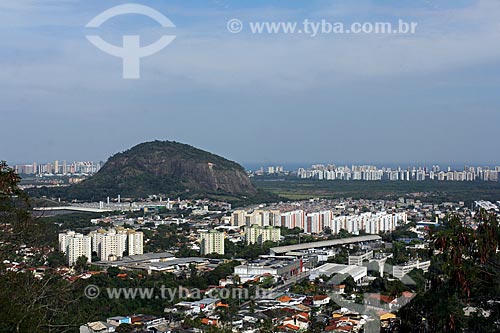  View of the Rock of Panela from the Our Lady of Penna Church (XVIII century) courtyard - Penna Hill  - Rio de Janeiro city - Rio de Janeiro state (RJ) - Brazil