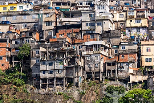  View of the Morro dos Prazeres slum  - Rio de Janeiro city - Rio de Janeiro state (RJ) - Brazil