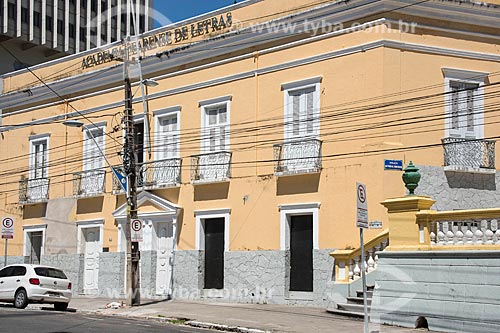  Facade of the Cearense Academy of Letters (1894) - old headquarters of the Ceara State Government  - Fortaleza city - Ceara state (CE) - Brazil