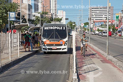  Expresso Fortaleza Corridor and bike lane - Bezerra de Menezes Avenue  - Fortaleza city - Ceara state (CE) - Brazil