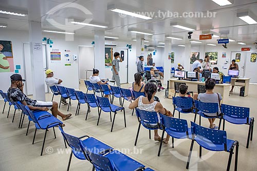  Patients - room for sorting and waiting of the Emergency Unit of Inoa (UPA)  - Marica city - Rio de Janeiro state (RJ) - Brazil