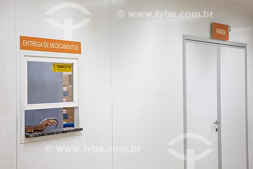  Medication delivery section - Emergency Unit of Inoa (UPA)  - Marica city - Rio de Janeiro state (RJ) - Brazil
