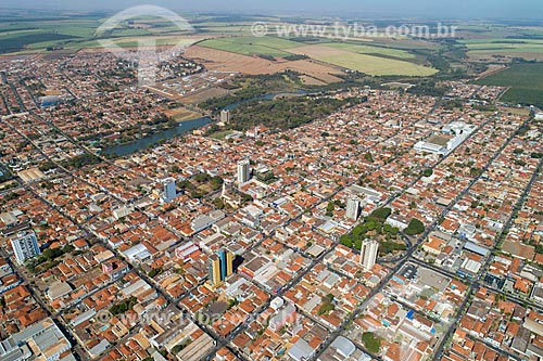  Picture taken with drone of the Taquaritinga city  - Taquaritinga city - Sao Paulo state (SP) - Brazil