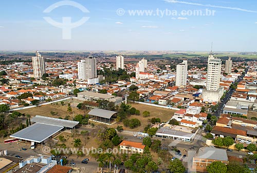  Picture taken with drone of the Monte Alto city  - Monte Alto city - Sao Paulo state (SP) - Brazil