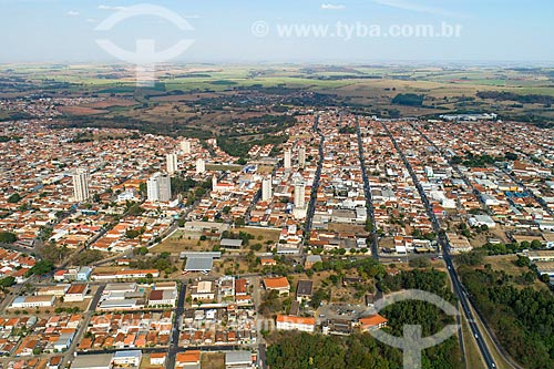  Picture taken with drone of the Monte Alto city  - Monte Alto city - Sao Paulo state (SP) - Brazil