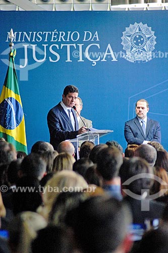  Speech of Sergio Moro during inauguration ceremony as Minister of Justice  - Brasilia city - Distrito Federal (Federal District) (DF) - Brazil