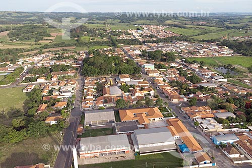  Picture taken with drone of the Corumbatai city center neighborhood  - Corumbatai city - Sao Paulo state (SP) - Brazil