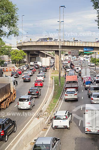  Traffic - south lane - Marginal Tiete - Professor Simao Faiguenboim Highway  - Sao Paulo city - Sao Paulo state (SP) - Brazil