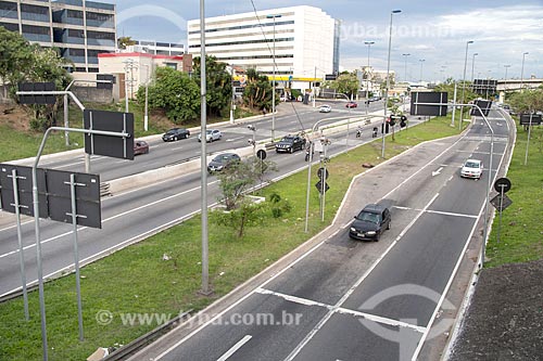  Traffic - north lane - Marginal Tiete - Professor Simao Faiguenboim Highway  - Sao Paulo city - Sao Paulo state (SP) - Brazil