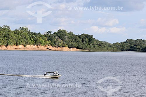  Voadeira - regional boat - sailing on the Uatuma River  - Amazonas state (AM) - Brazil