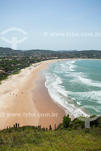  View of the Geriba Beach waterfront  - Armacao dos Buzios city - Rio de Janeiro state (RJ) - Brazil