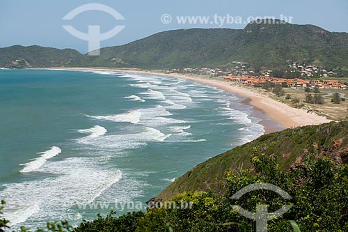  View of Tucuns Beach waterfront  - Armacao dos Buzios city - Rio de Janeiro state (RJ) - Brazil