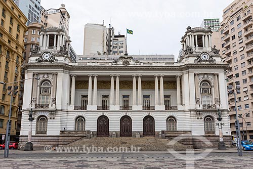  Facade of the Pedro Ernesto Palace (1923) - headquarters of Municipal Chamber of Rio de Janeiro city  - Rio de Janeiro city - Rio de Janeiro state (RJ) - Brazil