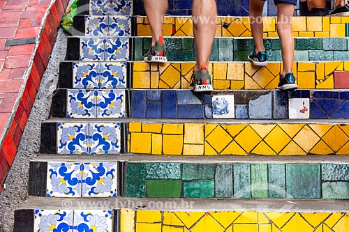  Public - Escadaria do Selaron (Selaron Staircase)  - Rio de Janeiro city - Rio de Janeiro state (RJ) - Brazil