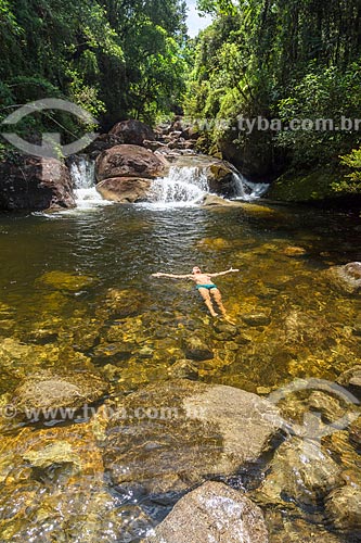  Bather - Pirapetinga Well - Serrinha do Alambari Environmental Protection Area  - Resende city - Rio de Janeiro state (RJ) - Brazil