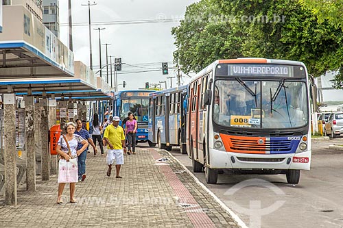  Bus stop - Ivo do Prado Avenue  - Aracaju city - Sergipe state (SE) - Brazil