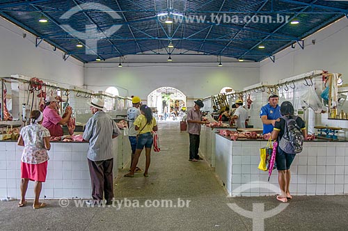  Inside of the Itabaiana Beef Municipal Market  - Itabaiana city - Paraiba state (PB) - Brazil