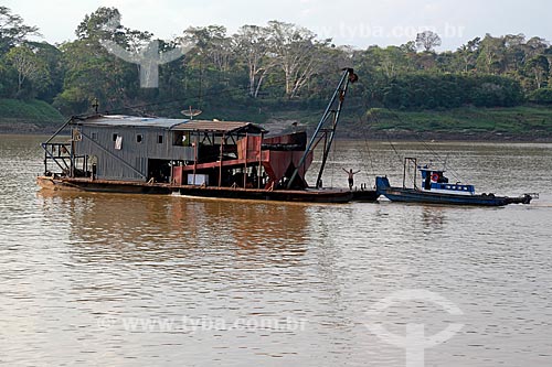  Mining boat - Madeira River  - Porto Velho city - Rondonia state (RO) - Brazil