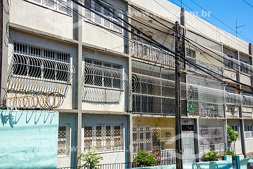  Residential condominium with grids and barbed wire  - Fortaleza city - Ceara state (CE) - Brazil