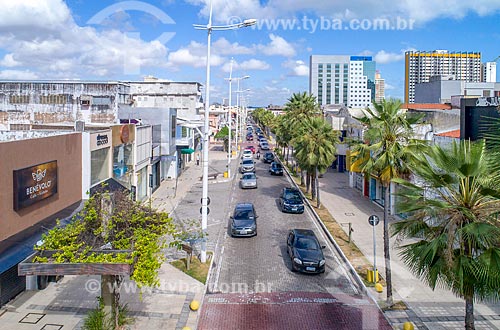  Picture taken with drone of the Monsenhor Tabosa Avenue  - Fortaleza city - Ceara state (CE) - Brazil