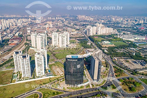  Picture taken with drone of the Jardim das Perdizes residential condominium  - Sao Paulo city - Sao Paulo state (SP) - Brazil