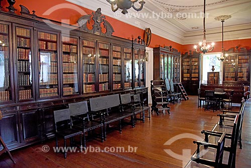  Library - inside of the Casa de Rui Barbosa Foundation  - Rio de Janeiro city - Rio de Janeiro state (RJ) - Brazil