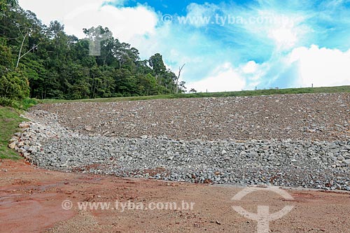  Barrage to waste deposit - Pitinga Mine of Taboca Mining  - Presidente Figueiredo city - Amazonas state (AM) - Brazil