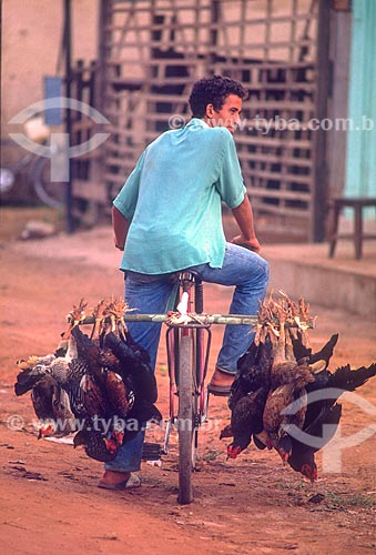  Street vendor of chicken - 90s 