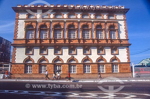  Side facade of the buildings of customhouse and Guardamoria (1906)  - Manaus city - Amazonas state (AM) - Brazil